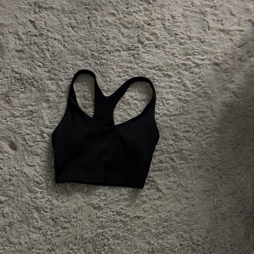 PINK Victoria's Secret Black Sports Bra